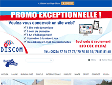 Tablet Screenshot of burkinaonline.com